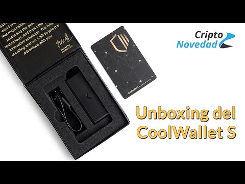 Unboxing del CoolWallet S y primeras impresiones de esta hardware wallet